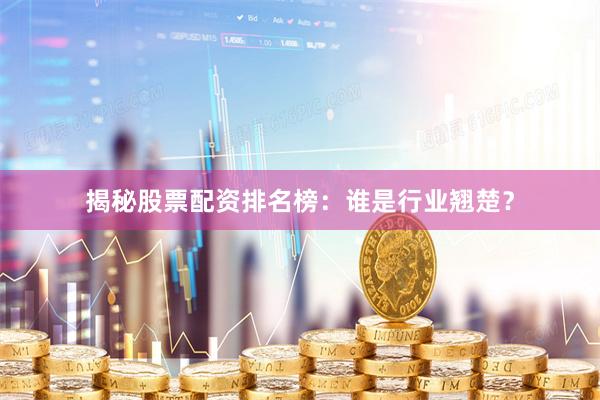 揭秘股票配资排名榜：谁是行业翘楚？