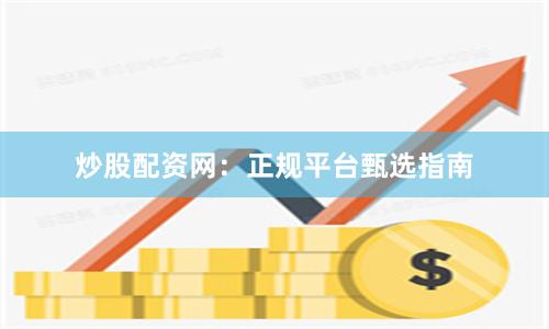 炒股配资网：正规平台甄选指南
